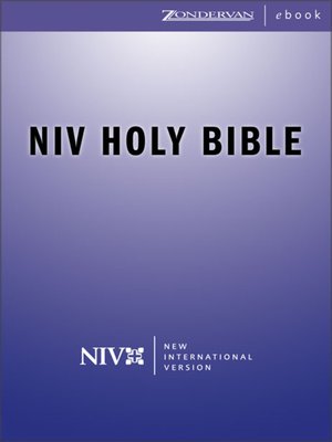 cover image of NIV Holy Bible
